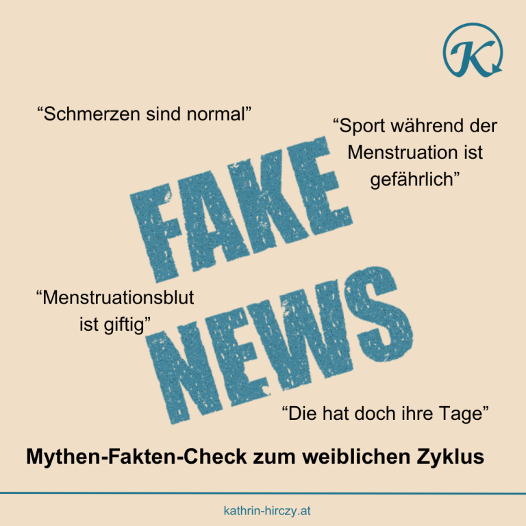Fake News weiblicher Zyklus