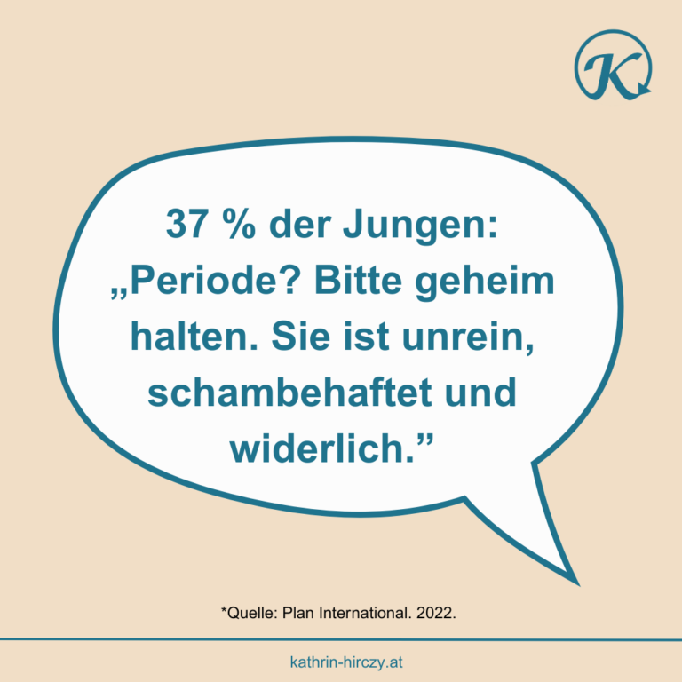 Jungen sagen Periode gehört versteckt